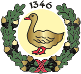 Logo der Brauerei Goldene Gans